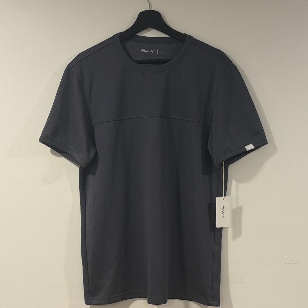 Men's Charcoal Short Sleeve Tee “Sweat Shirt”
